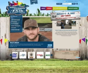 GHcfairgrounds.com(Grays Harbor Fair & Events Center) Screenshot