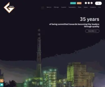GHCL.co.in(GHCL India) Screenshot