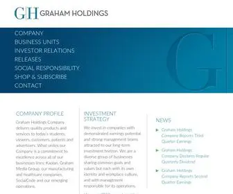 Ghco.com(Graham Holdings Company) Screenshot