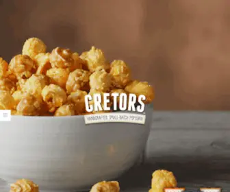 GHcretors.com(Cretors Popcorn) Screenshot