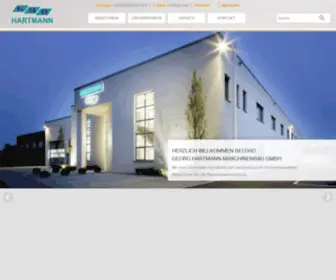 GHD.net(GHD Georg Hartmann Maschinenbau GmbH) Screenshot
