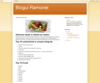 Gheorghedinica.ro(Blogul Ramonei) Screenshot