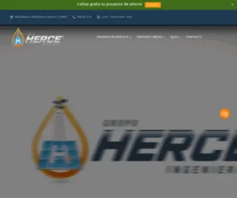 Gherce.com(Grupo HERCE Ingeniería) Screenshot