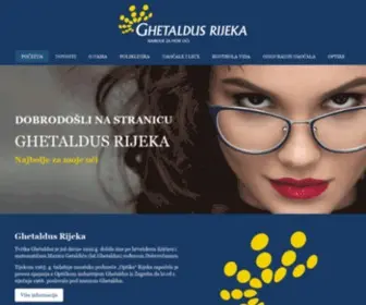 Ghetaldus-Rijeka.hr(Ghetaldus Rijeka) Screenshot