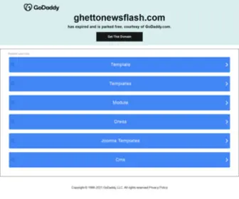 Ghettonewsflash.com(Ghetto New$ Flash) Screenshot