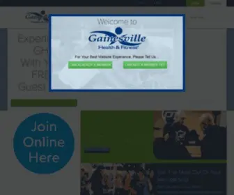 GHFC.com(Gainesville Health & Fitness) Screenshot