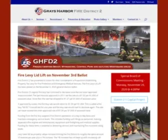 GHFD2.org(Grays Harbor Fire District 2) Screenshot