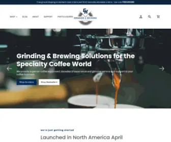 GHGBS.com(GH Grinding & Brewing Solutions) Screenshot