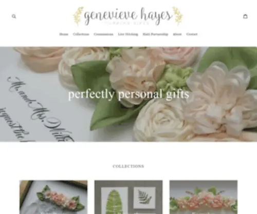 Ghgifts.com(Genevieve Hayes Gifts) Screenshot