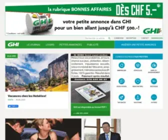 Ghi.ch(Le Journal indépendant des Genevois) Screenshot