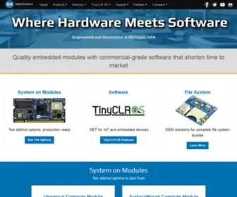 Ghielectronics.com(GHI Electronics) Screenshot