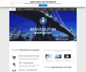 Ghineawebsolutions.com(Web agency a Prato) Screenshot