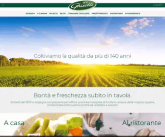 Ghisetti.it(Alimenti sottovuoto) Screenshot