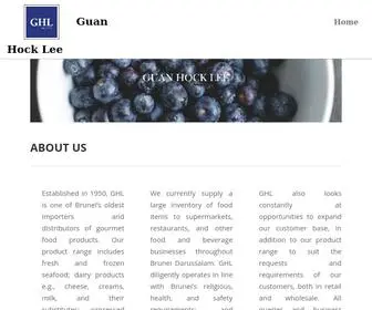 GHL.com.bn(Your local gourmet grocers) Screenshot