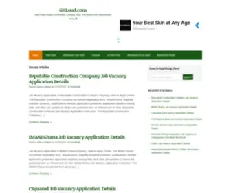 Ghloud.com(Best Rated Ghana Universities) Screenshot