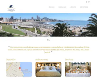 Ghmardelplata.com(Gran Hotel Mar del Plata) Screenshot