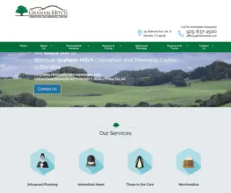 Ghmemorial.com(Graham Hitch Cremation & Memorial Center) Screenshot