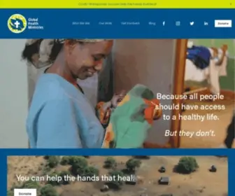 GHM.org(Global Health Ministries) Screenshot