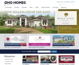 Ghohomes.com(Vero Beach FL New Homes) Screenshot