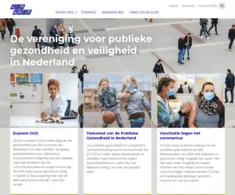 Ghor.nl(GGD GHOR Nederland) Screenshot