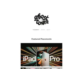 Ghost-Town.com(Ghost Town) Screenshot