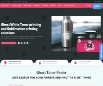 Ghost-White-Toner.com(Unique White Print) Screenshot