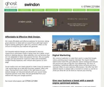 Ghost.uk.com(Ghost Web Design) Screenshot