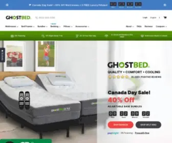 Ghostbed.ca(Shop GhostBed) Screenshot
