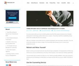 Ghostcapsules.com(Human Resources Media) Screenshot
