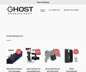 Ghostconcealment.com(Ghost Concealment) Screenshot