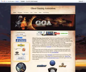 Ghostgamingassociation.com(Ghost Gaming Association) Screenshot