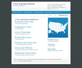 Ghostgopher.com(Business profile for provided by Network Solutions) Screenshot