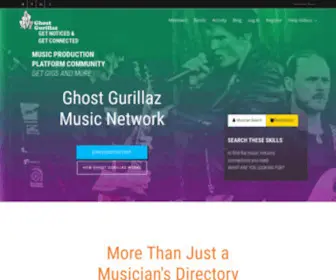 Ghostgurillaz.com(Ghost Gurillaz) Screenshot