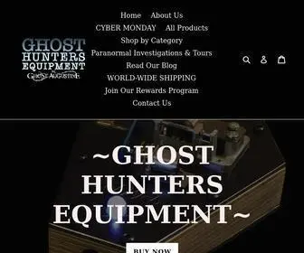 Ghosthuntersequipment.com(Ghost Hunters Equipment) Screenshot