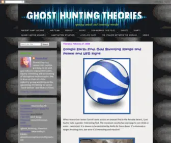 Ghosthuntingtheories.com(Ghost Hunting Theories) Screenshot