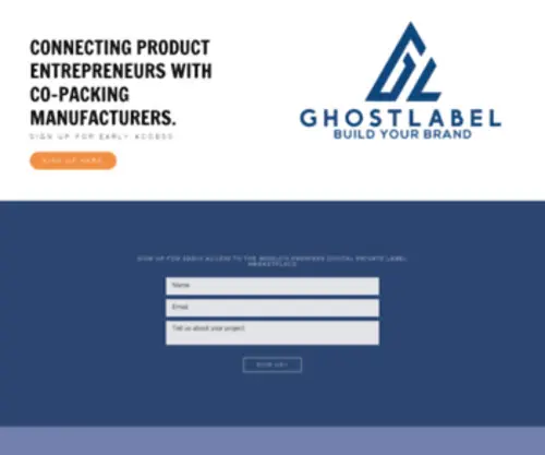 Ghostlabel.io(Best Private Label Marketplace) Screenshot