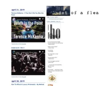 Ghostofaflea.com(Ghost of a flea) Screenshot