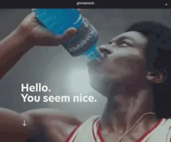 Ghostpistols.com(Independent Creative Advertising Agency based in Los Angeles We help brands connect with audiences through relevant) Screenshot