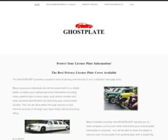 Ghostplate.com(Ghostplate) Screenshot