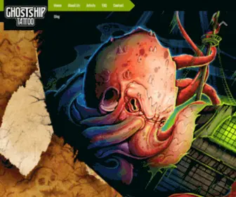 Ghostshiptattoo.com(Ghost Ship) Screenshot