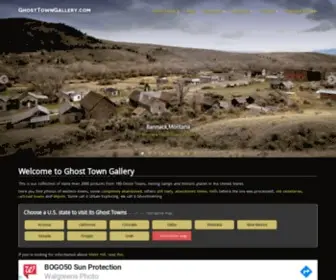 Ghosttowngallery.com(Hundreds of Pictures of Ghost Towns from California) Screenshot