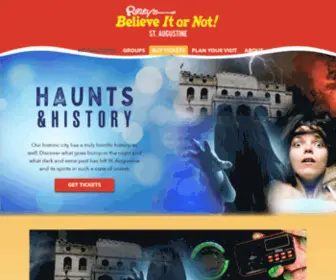 Ghosttrainadventure.com(Ghost Tours & Haunted Castle) Screenshot