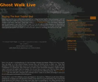 Ghostwalklive.com(This domain may be for sale) Screenshot