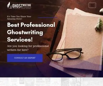 Ghostwritingfounder.com(Ghostwriting Services By Professional Ghostwriters For Hire) Screenshot