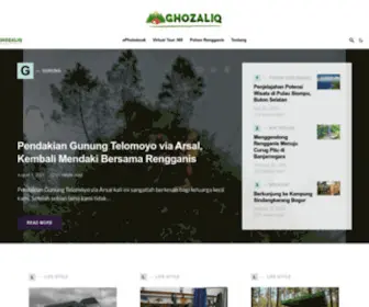 Ghozaliq.com(Hanya Ikan Mati yang Mengikuti Air Mengalir) Screenshot
