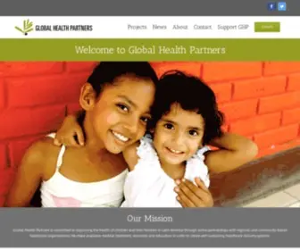 Ghpartners.org(Global Health Partners) Screenshot