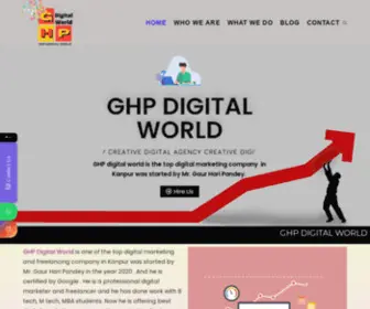 GHpdigital.online(Top Digital Marketing Company in Kanpur) Screenshot