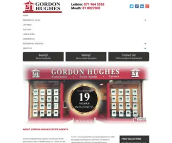 GHproperty.com(Gordon Hughes Estate Agents are located in Ballinamore) Screenshot