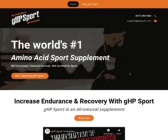 GHPsport.com(GHP SPORT™) Screenshot