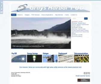 Ghpud.org(Grays Harbor PUD) Screenshot